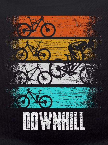 Downhill Cycling Retro