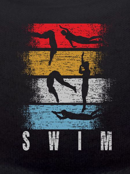 Moniteur de natation rétro