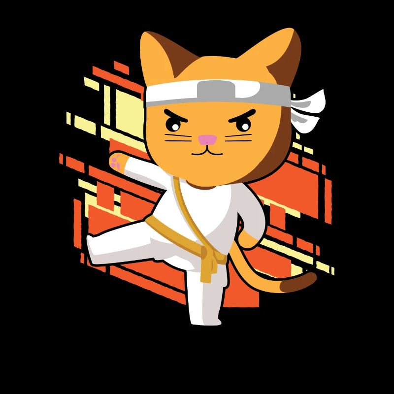 Karate Katze