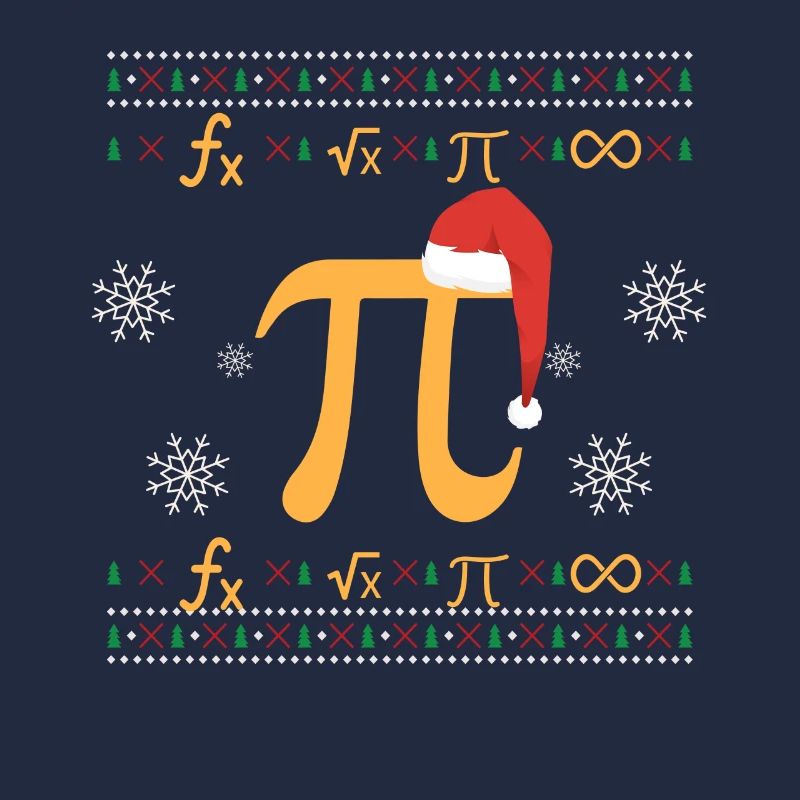 Algèbre de Noël laide Math Pi