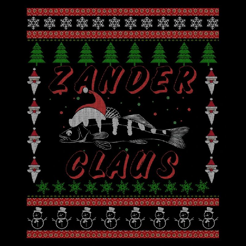 Zander Claus -Angeln, Geschenk, Weihnachtsgeschenk