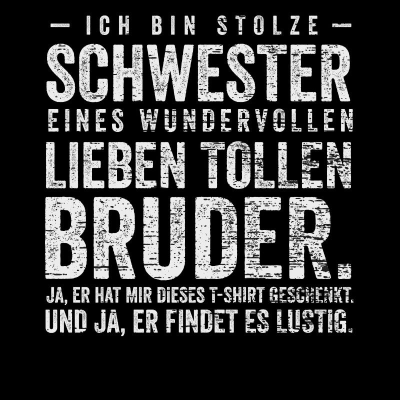 Stolze Schwester