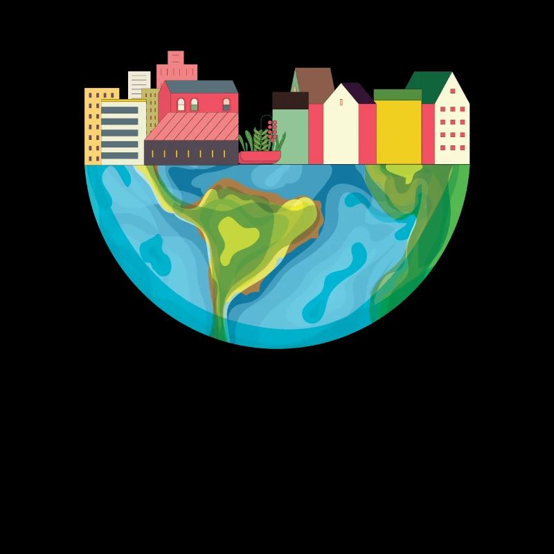 Globe terrestre ville