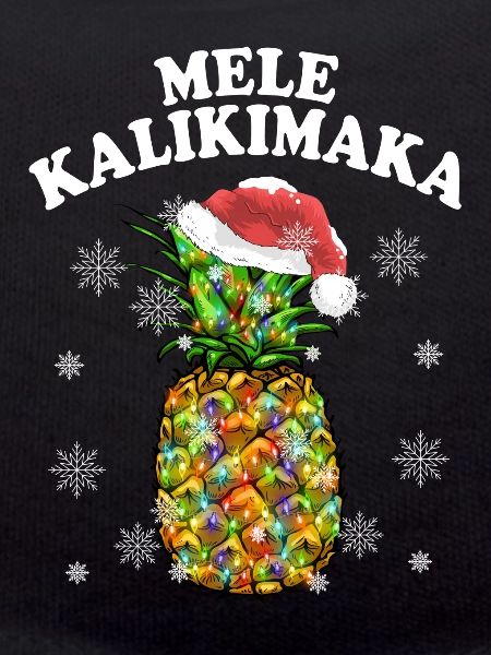 Mele Kalikimaka Pineapple Christmas
