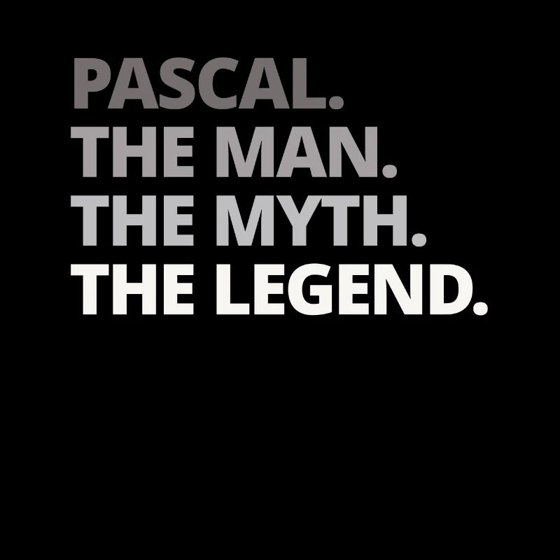 Pascal Name Spruch Geschenk