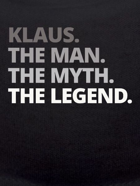 Klaus name saying gift