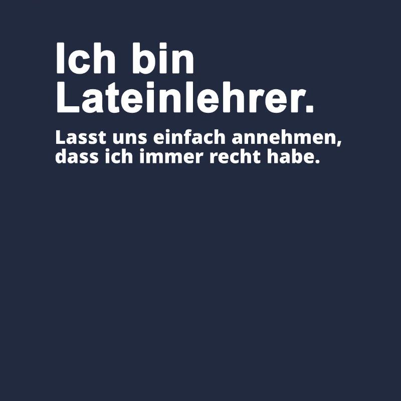 Lateinlehrer Spruch Geschenk
