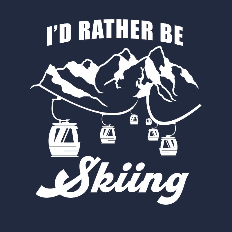 Ski Ski Snowboard Winter Snow Skiing Gift