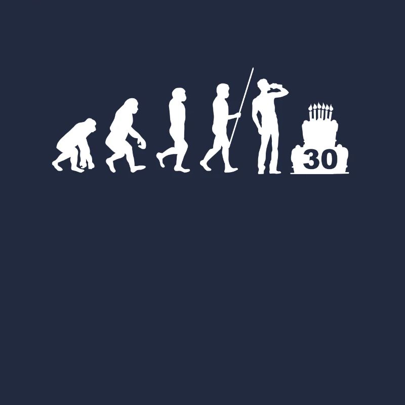 Evolution 30e anniversaire 30 ans cadeau 1990