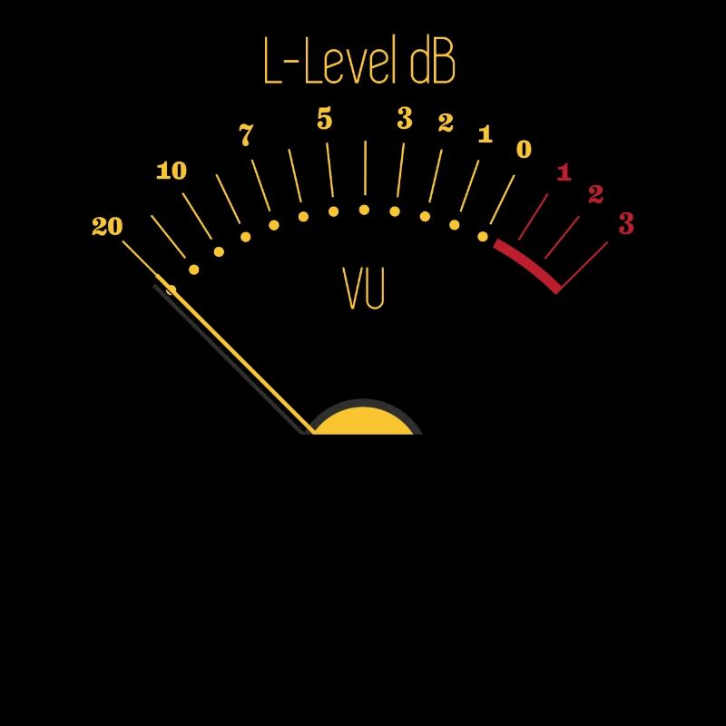 Vu Meter Tontechniker Geschenk