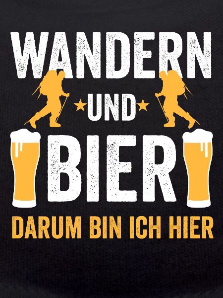 Wandern Bier Wanderer Wandersport