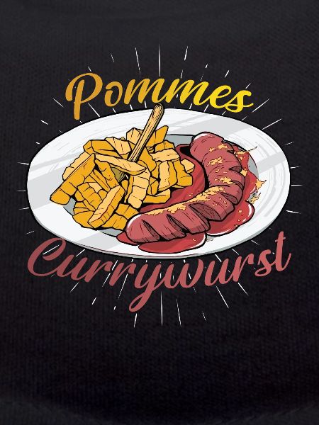Pommes Currywurst