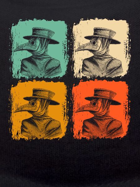 Pestdoktor Retro PopArt Geschenk