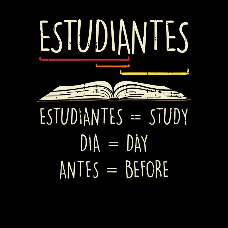 Spanisch Lehrer Student Estudiantes lustig