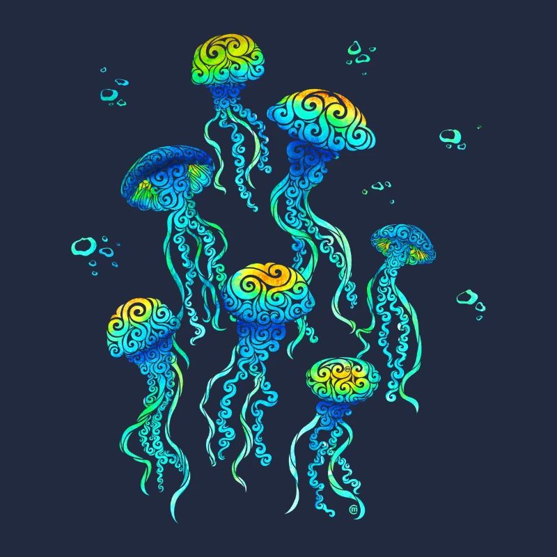 Swirly Jellyfish