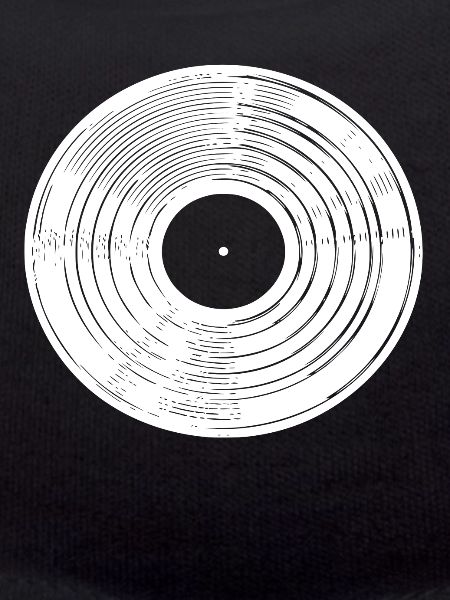 Schallplatten Silhouette