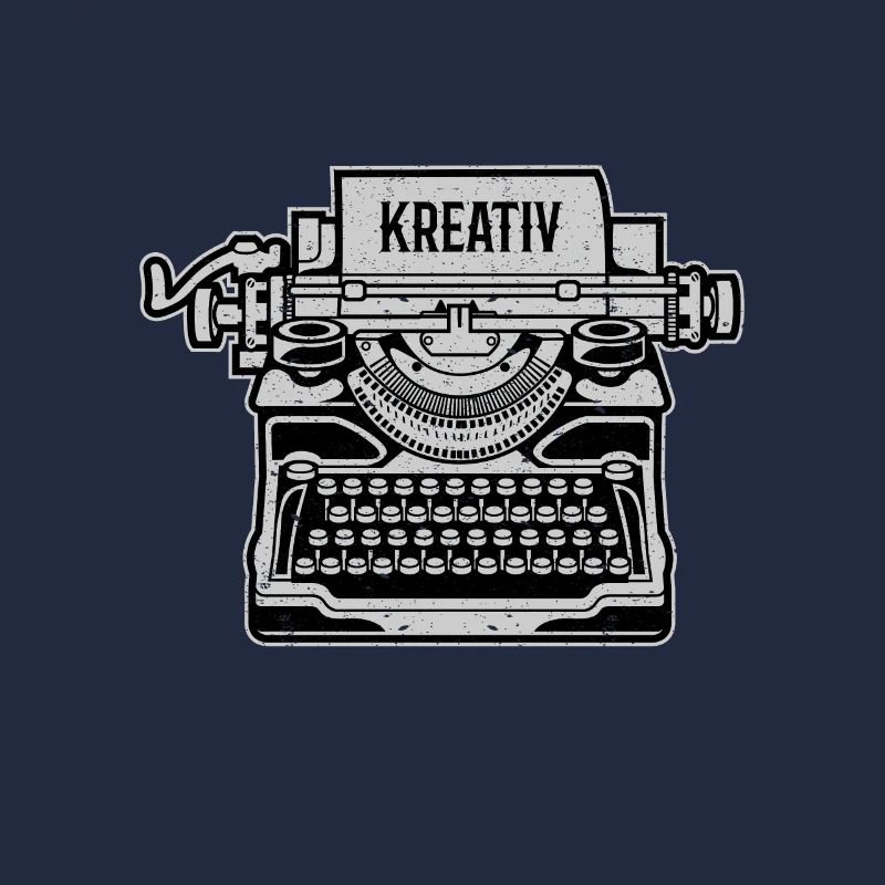 Typewriter creative retro gift