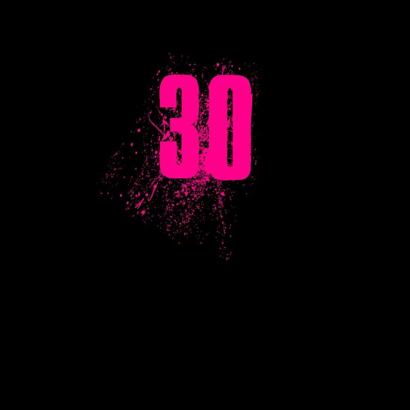 30 Number Pink