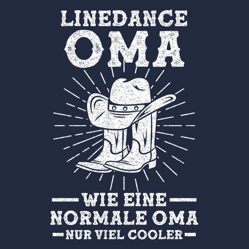 Line Dance Großmutter Tänzerin Country Western Oma