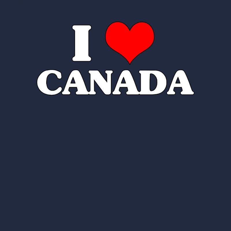 I Love Canada Anime Meme Geschenk