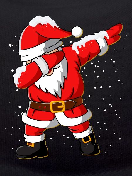 Dabbing Santa Claus Christmas