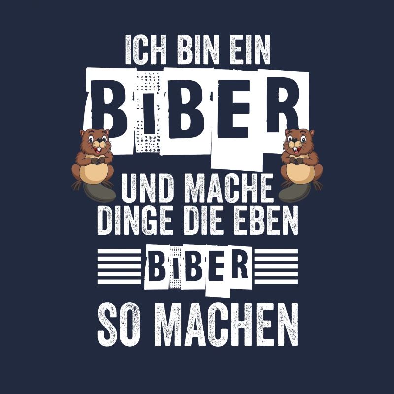 Biber Nagetier Biberliebhaber Geschenk
