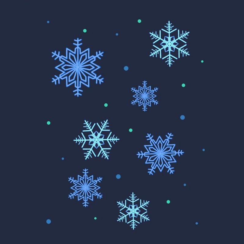 Schneesterne, Eiskristalle