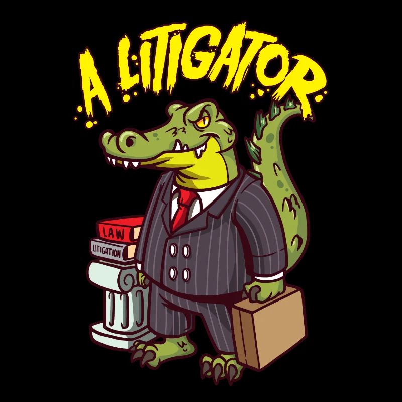 Alitigator - Ein Prozessanwalt - Lustiges Anwaltsrichtergeschenk