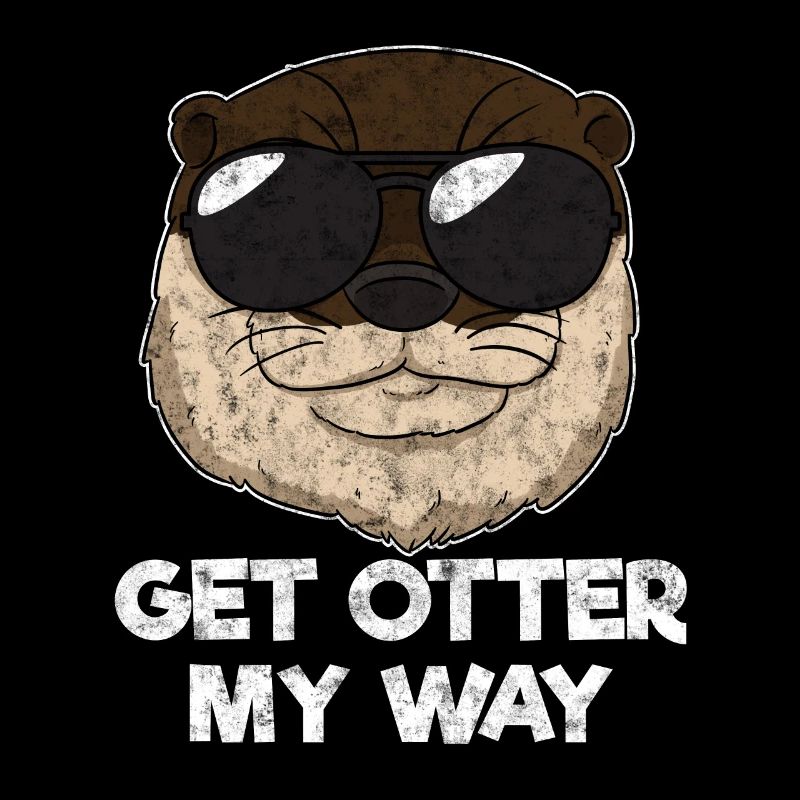 Get Otter My Way Lustige Otter