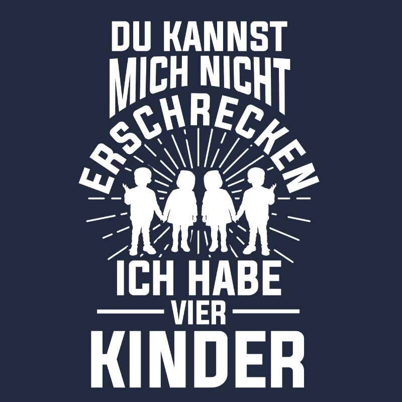 Vier Kinder Vater Papa Mutter Mama Eltern Geschenk