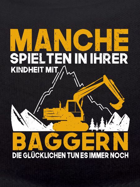 Bagger Kindheit Baggerfahrer