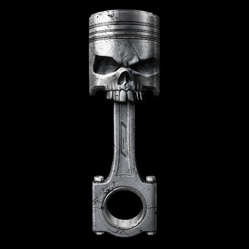 Piston de tête de mort