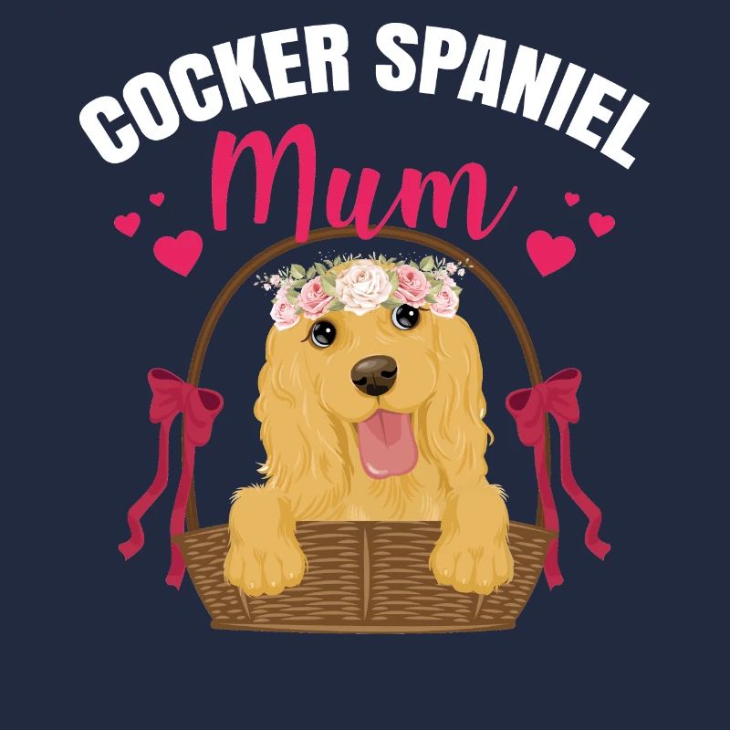 cocker spaniel mum gift idea for owners women fun