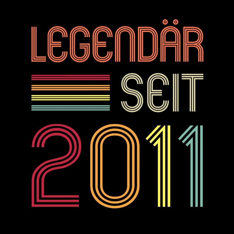 11ter Geburtstag Legendär Seit 2011 Geschenk