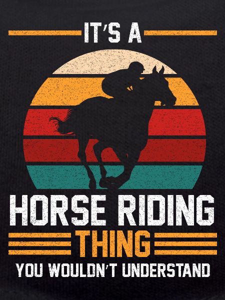 Cadeau de professeur d'équitation