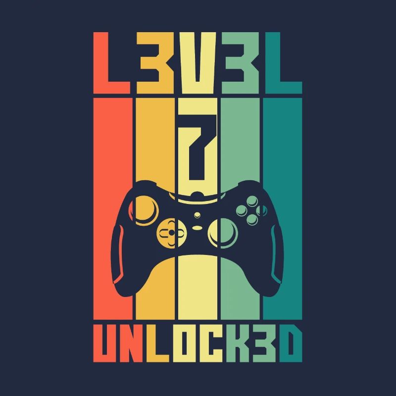 Level 7 Unlocked Gambler 7 Birthday Gift