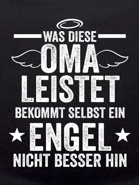 Oma Engel Großmutter Uroma
