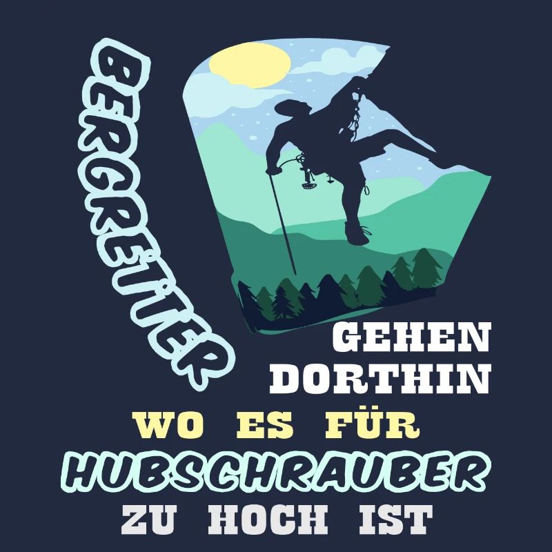 Bergretter Geschenk Bergrettung Wanderer