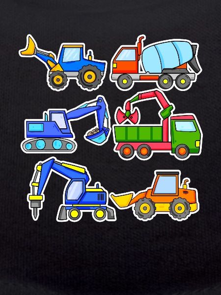 Construction site vehicles