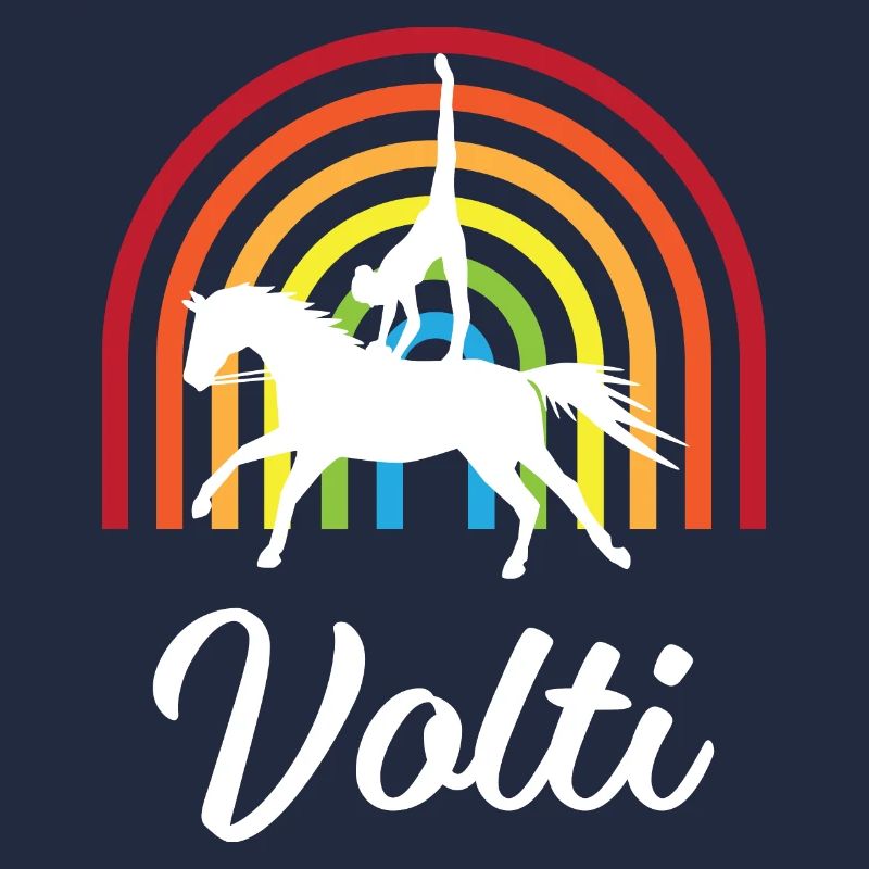Volti Equestrian Vaulting Rainbow