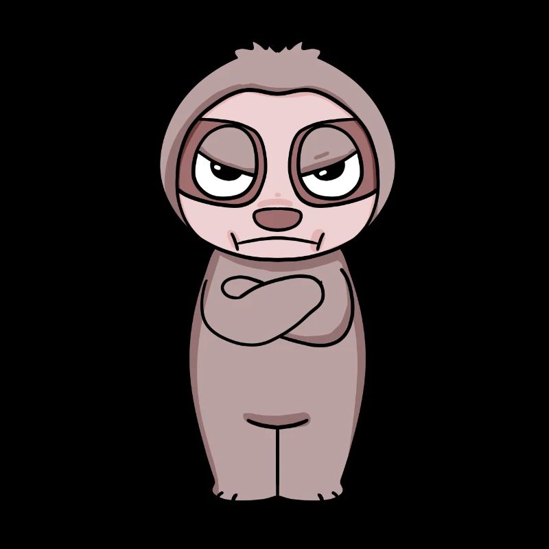 Sloth annoyed