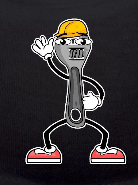 Tool Cartoon Wrench