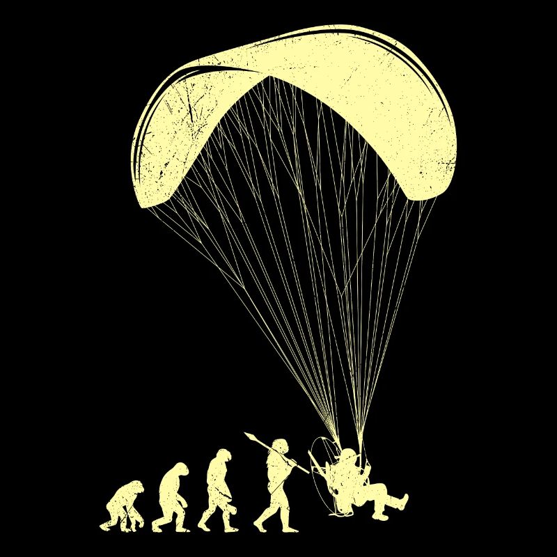 Paramotor Evolution Affe Mensch Paraglider