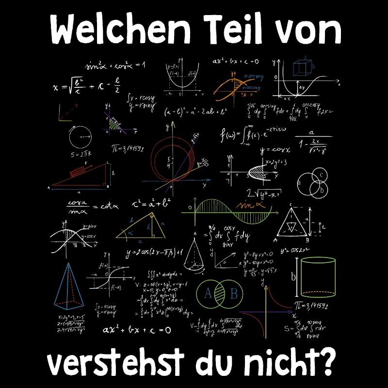 Mathematik Lustig Welchen Teil Verstehst Du Nicht