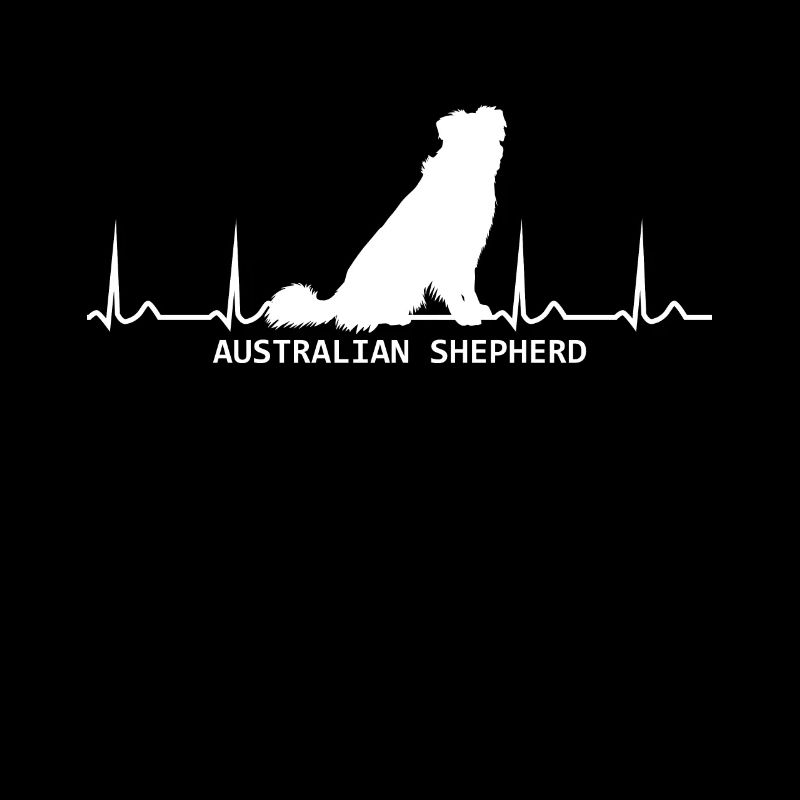 Australian Shepherd Dog Heartline Gift