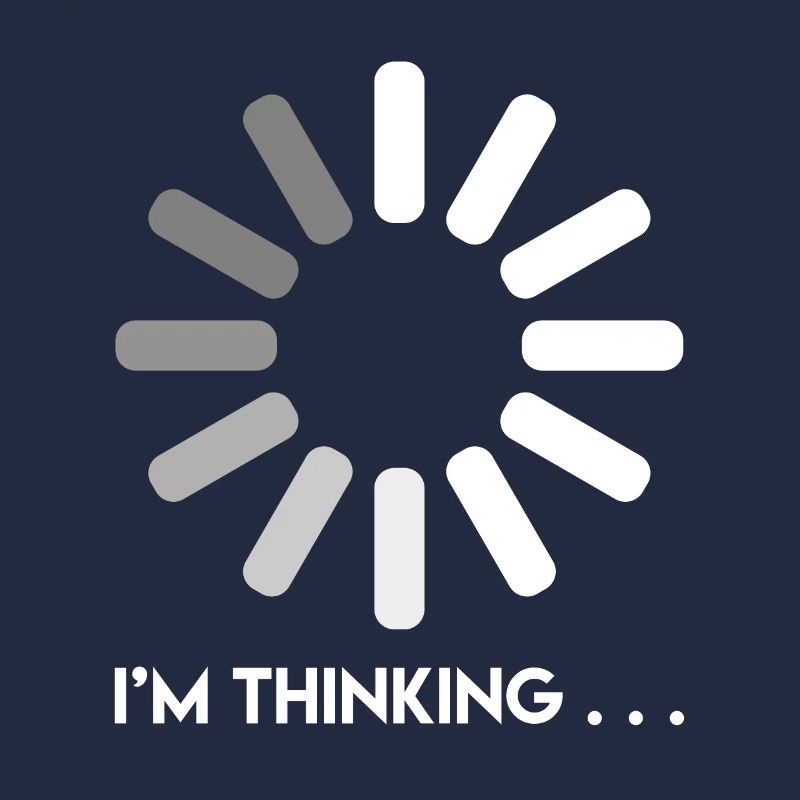 Programmierer Witz ich denke nach Coder