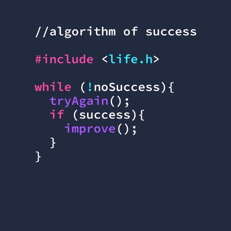 Algorithmus Erfolg Programmierer Programmcode