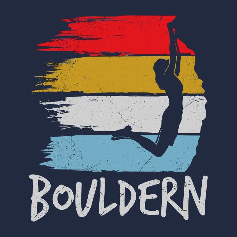 Bouldering Vintage Climbing Hall Boulder