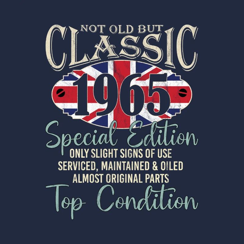 Not Old, But Classic British Union Jack,
