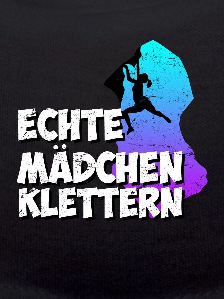 Echte Mädchen Klettern